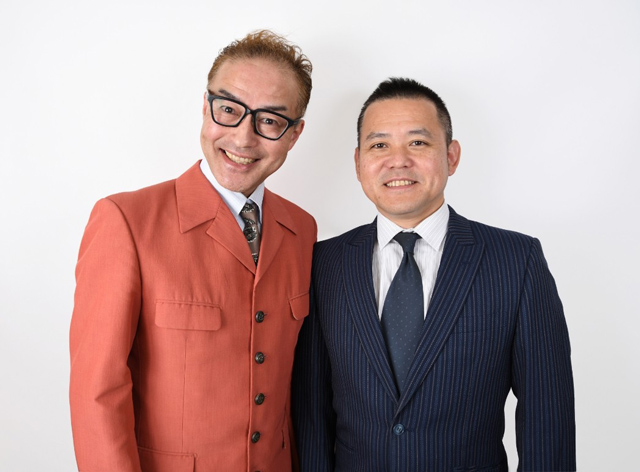 写真：漫才コンビ　宮田 陽（よう）・昇（しょう）