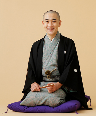 写真：落語家 古今亭文菊 師匠