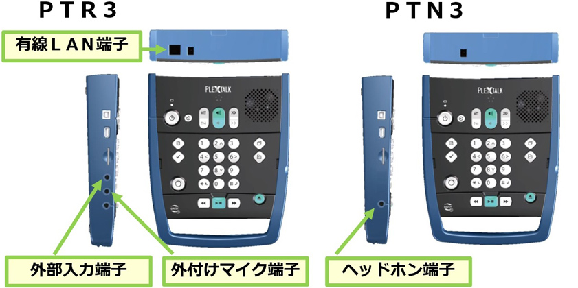 画像：プレクストーク ポータブルレコーダー PTR3