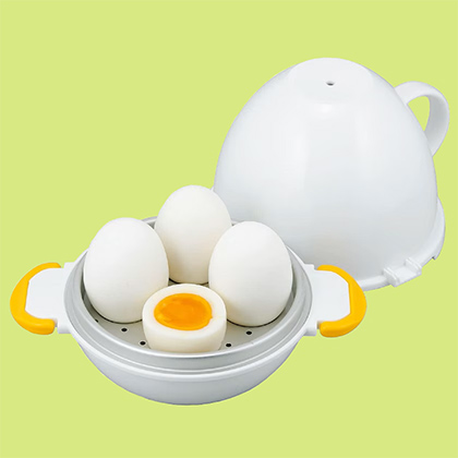 画像：レンジでらくチン！ゆでたまご 4個用